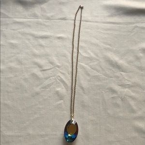 Long rainbow necklace